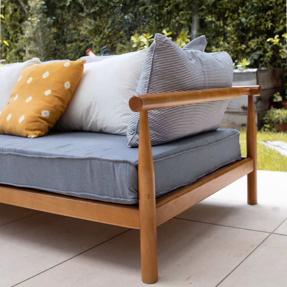 Sillón de Madera para Exterior Moderno Niza - Debois Muebles de Jardín